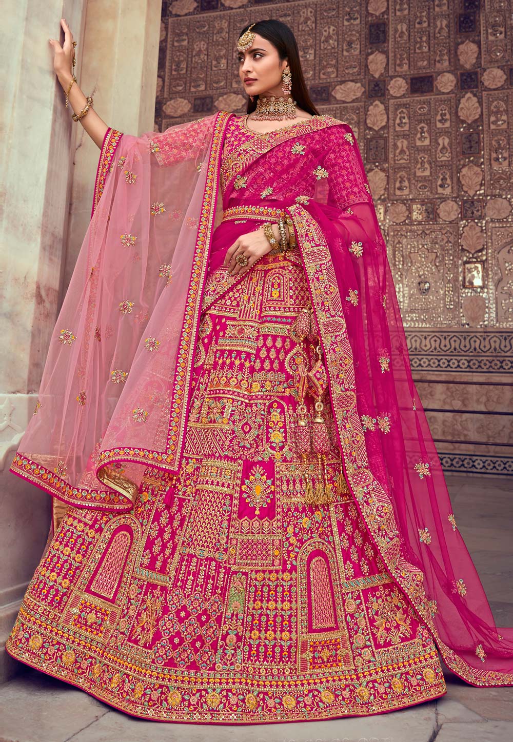 bridal lehnga